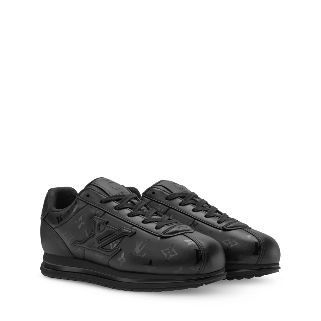 f*e様 Louis Vuitton 黒レザー LV BUTTERSOFT Sneaker - Shoes 1AJQFO | LOUIS VUITTON
